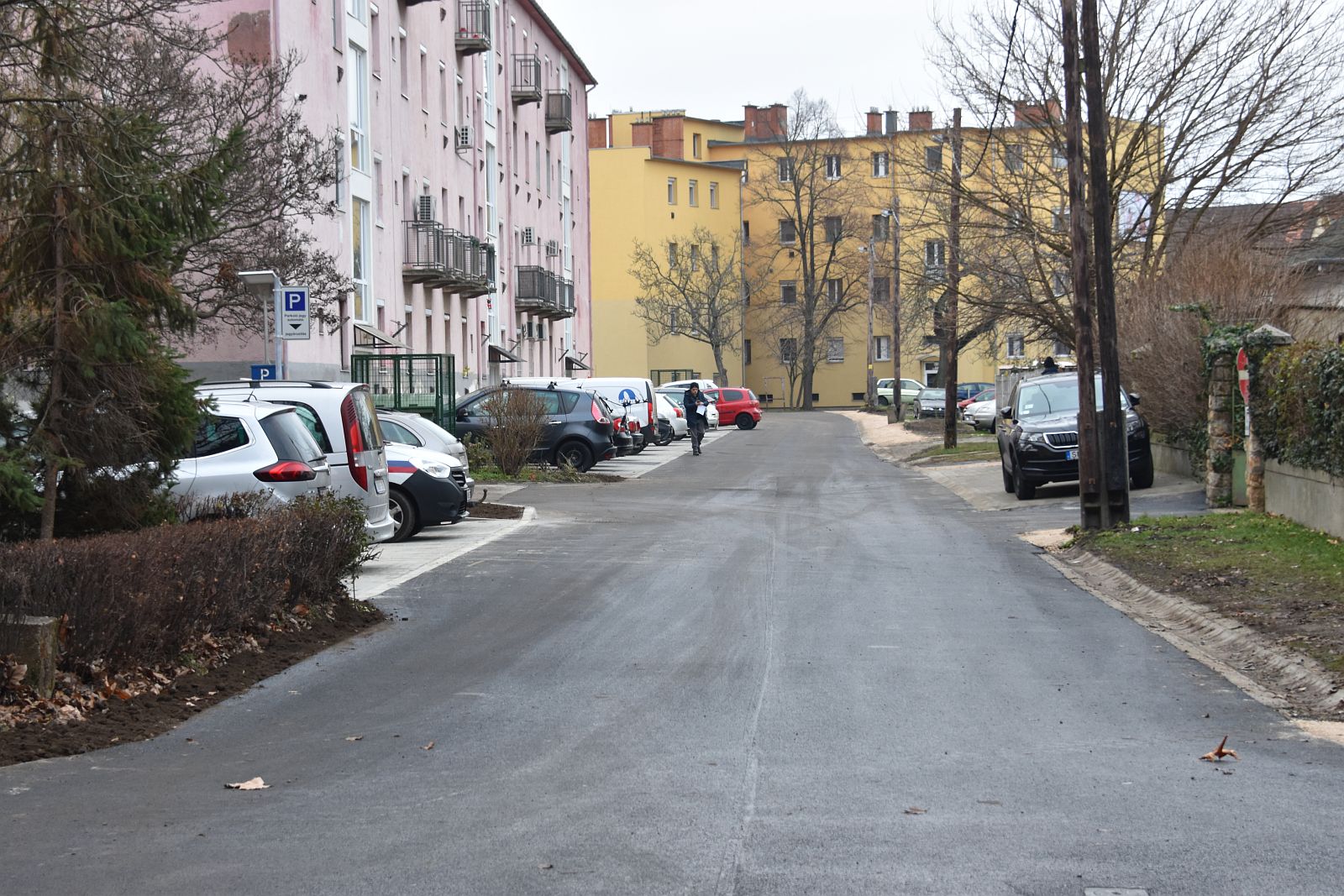 Elkészült az Erkel Ferenc utca első szakaszának felújítása